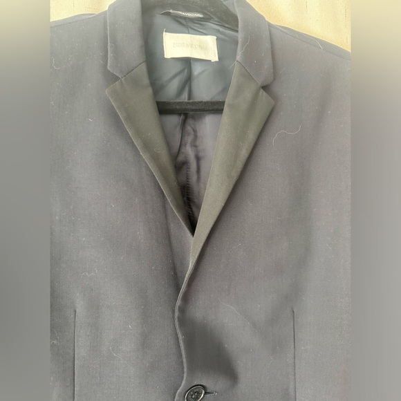 Zadig and Voltaire Dark Navy Blazer. Unisex. Size M - Picture 3 of 5